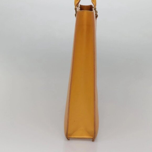 LOUIS VUITTON Epi Sac Plat Hand Bag Yellow M52079 LV Auth 121570 - Picture 6 of 16